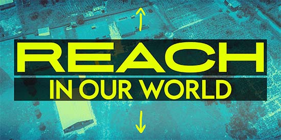 Reach In Our World button image of the orphanage