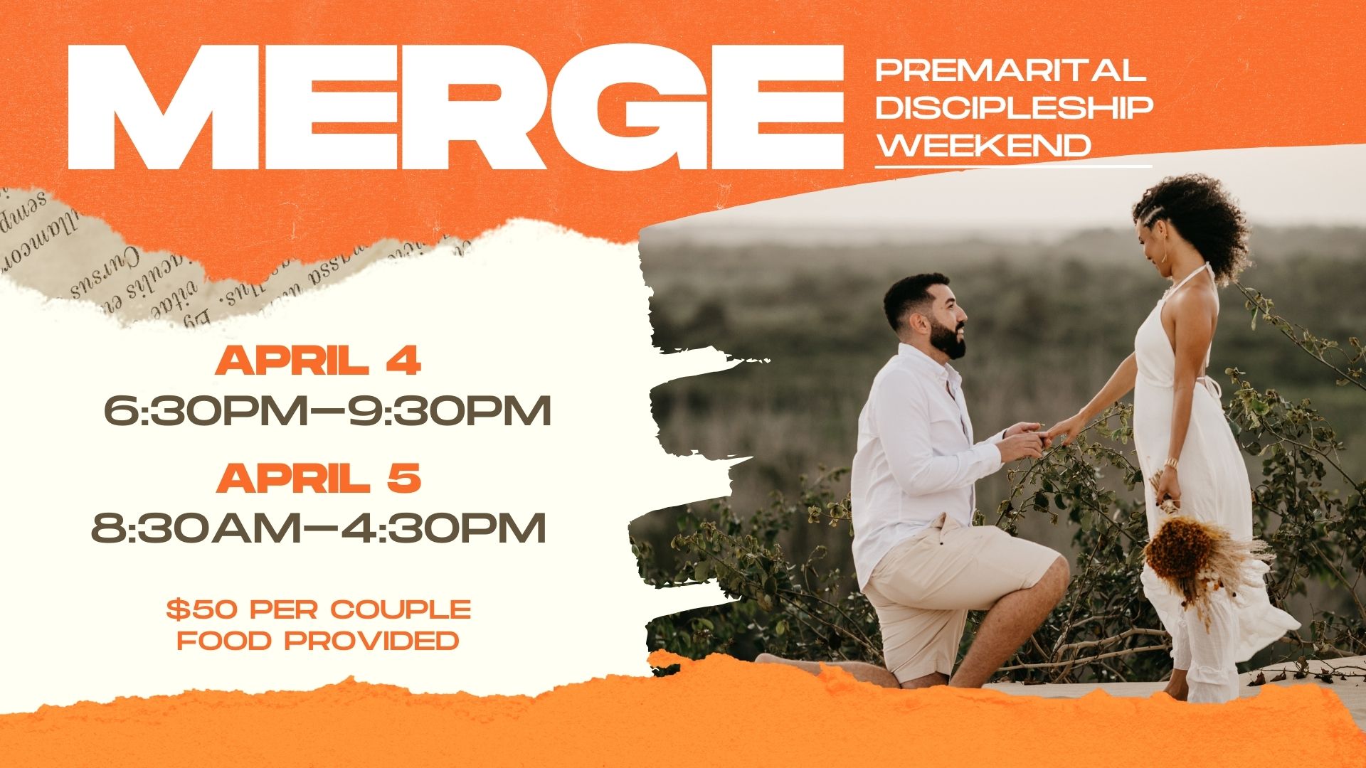 Merge Premarital Counseling Weekend