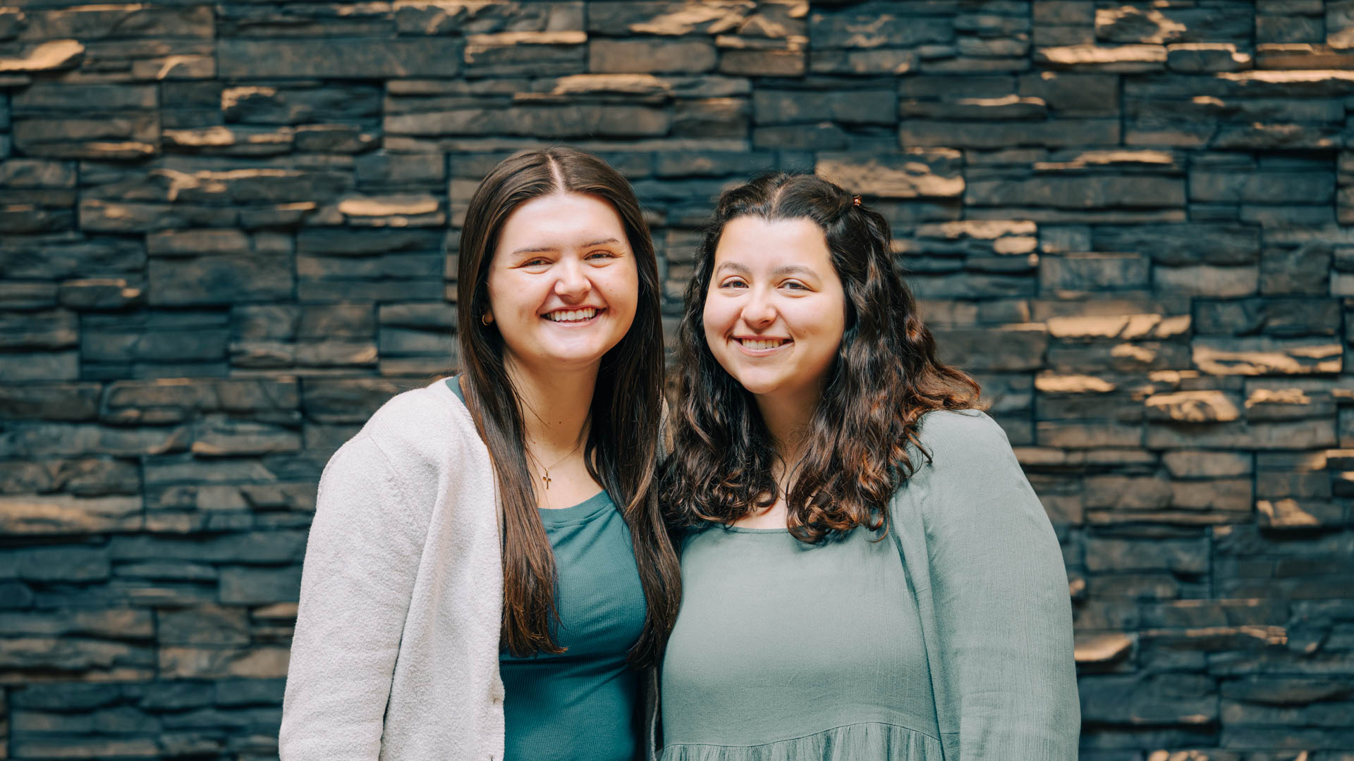 Picture of the two young adult leaders