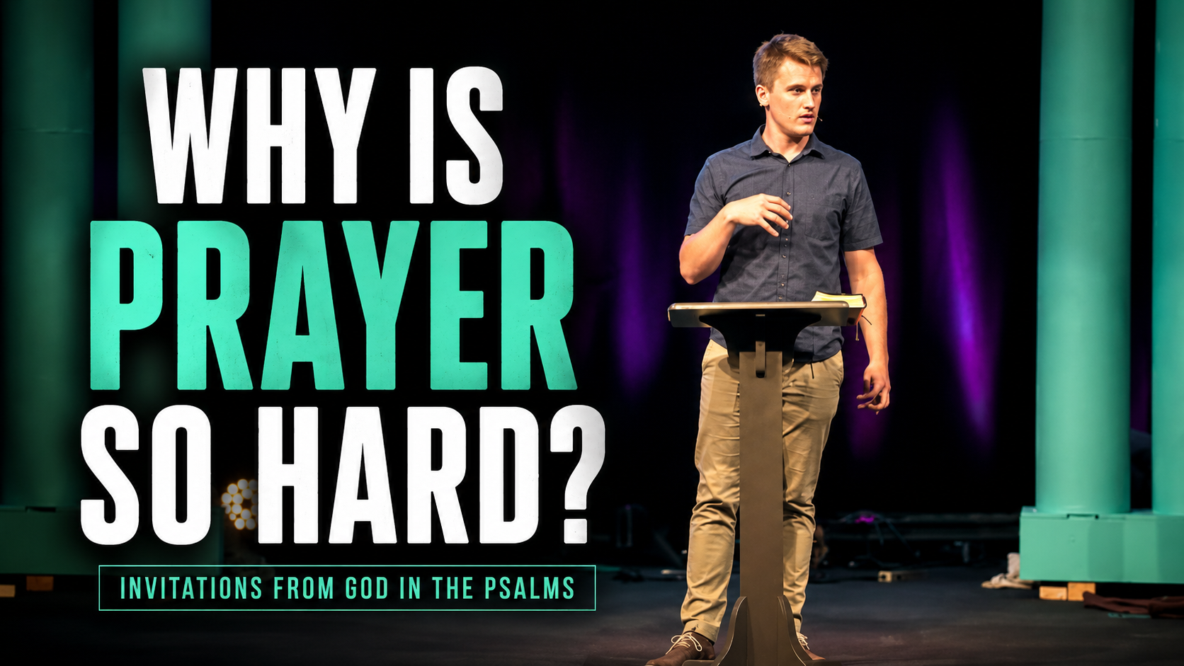 Why is prayer so hard