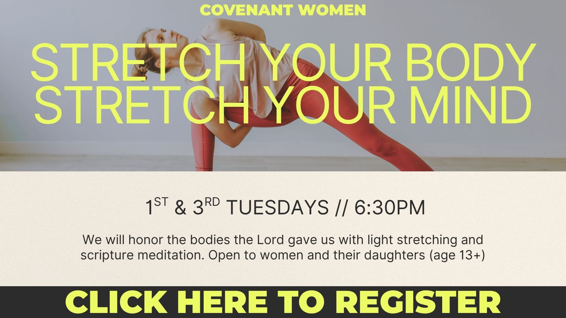 Stretch Your Body. Stretch Your Mind.